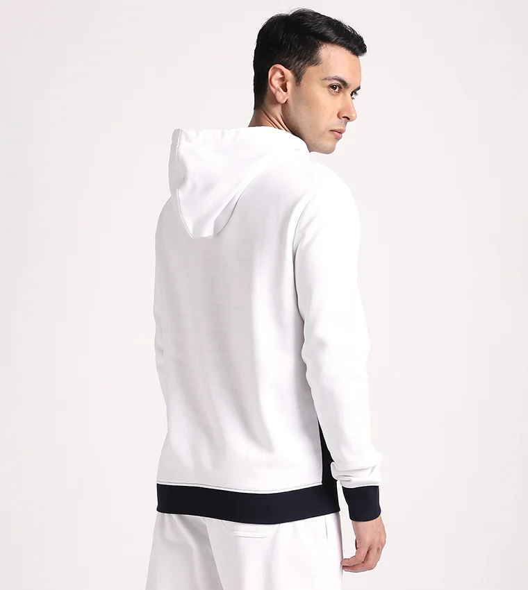 بيفرلي هيلز بولو كلوب CUT & SEW PRINTED TAPE HOODIE